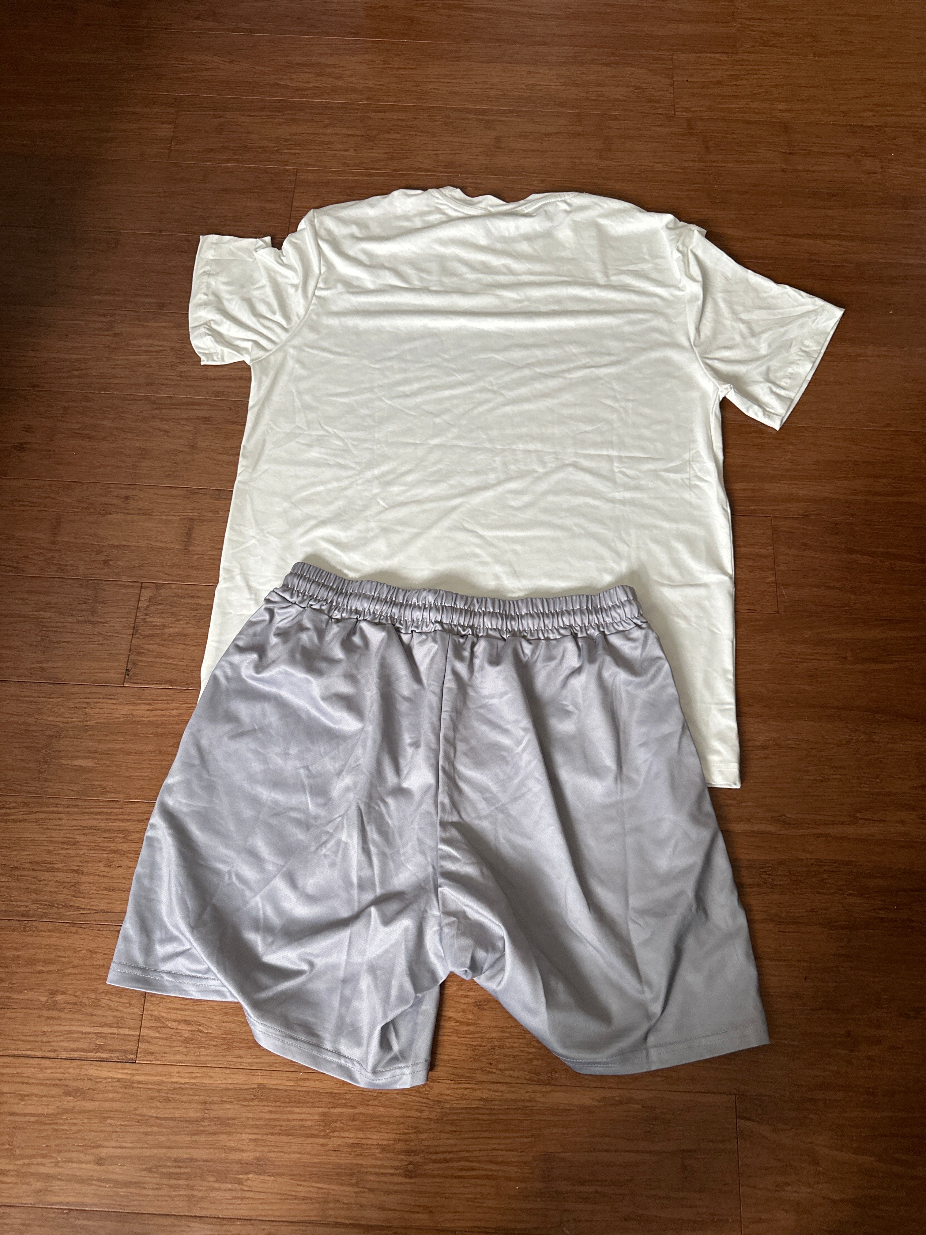 T shirt and shorts