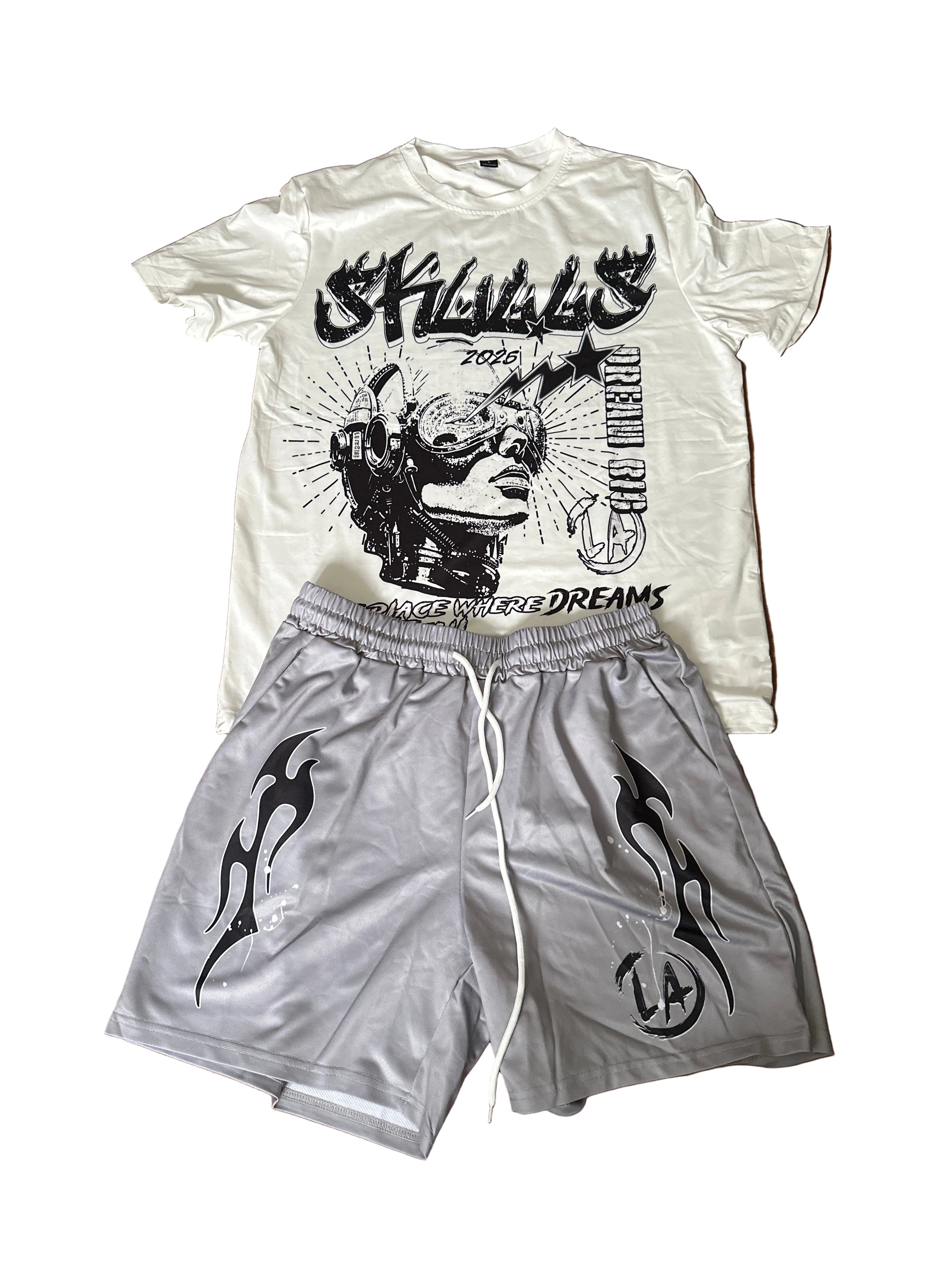 T shirt and shorts