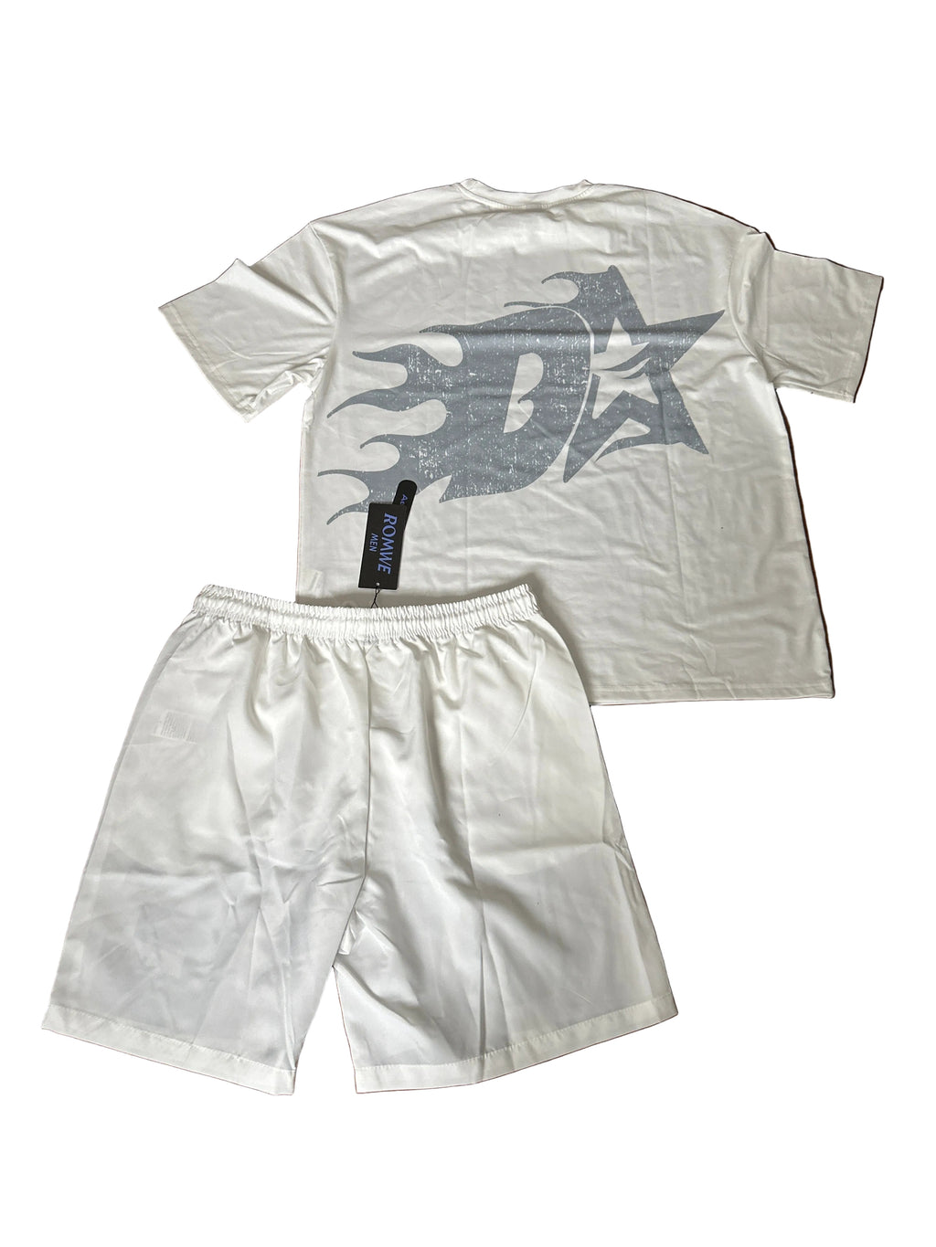 Romwe t shirt and shorts