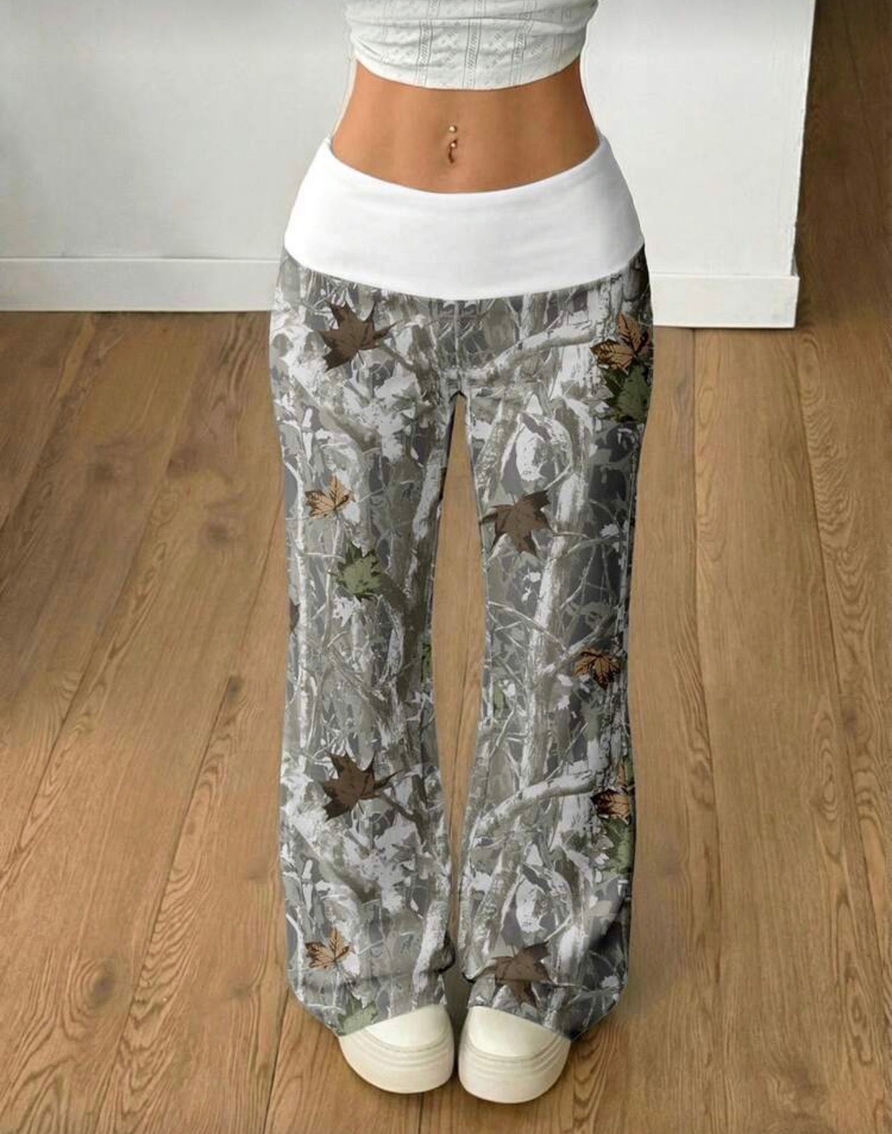 Muchica Women's White Striped Knitted Sweatpants Extra Long Straight
Leg Pink Side Stripe Loose Fit Casual Track Pants For Everyday Wear White Beach Pants White Wide Leg Pants Women Wide Pants Wide Leg Summer Pants Palazzo Pants Women White Track Pants Wo