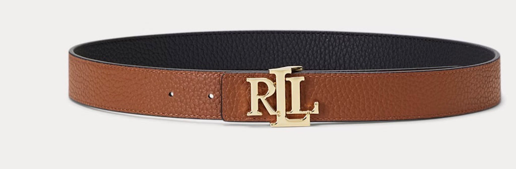 Logo Reversible Pebbled Leather
Belt