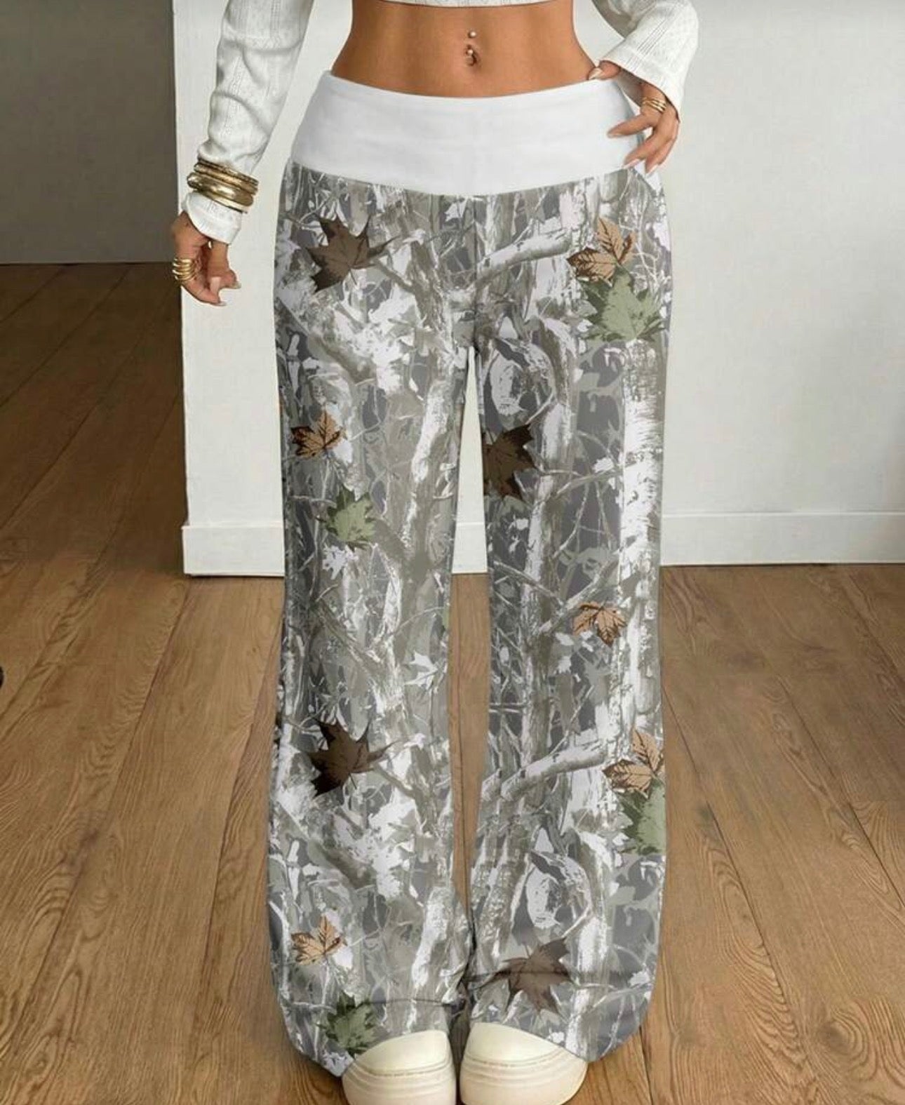 Muchica Women's White Striped Knitted Sweatpants Extra Long Straight
Leg Pink Side Stripe Loose Fit Casual Track Pants For Everyday Wear White Beach Pants White Wide Leg Pants Women Wide Pants Wide Leg Summer Pants Palazzo Pants Women White Track Pants Wo